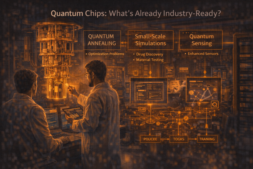 Квантовые чипы: что уже применимо в индустрии