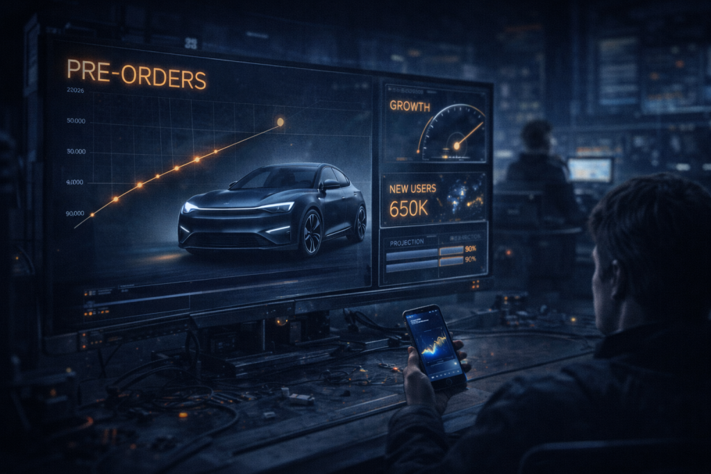 Предзаказы умных авто в 2026