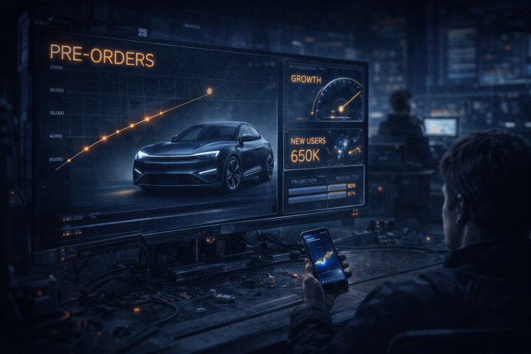 Предзаказы умных авто в 2026