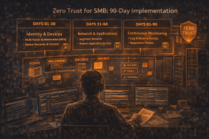 Zero Trust для SMB: 90-дневный план внедрения