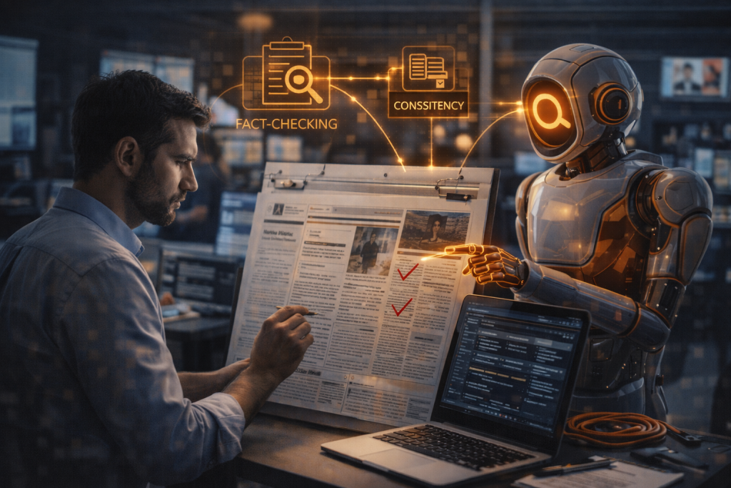 AI в редакции: как выстроить контроль качества публикаций