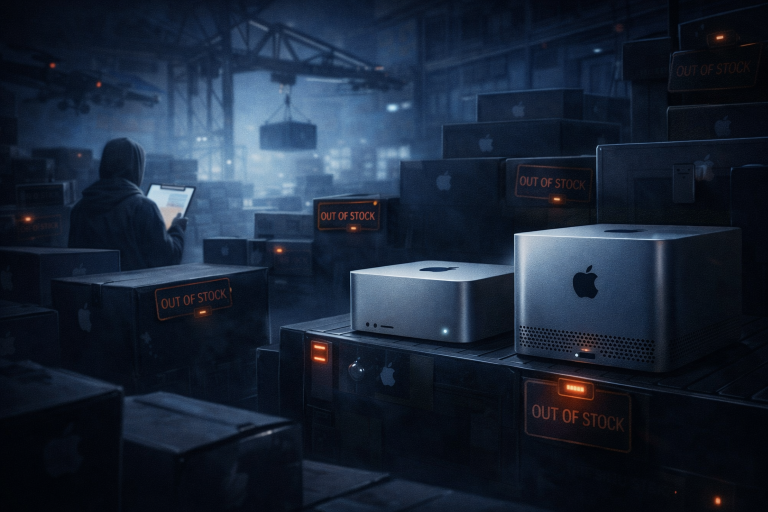 Склад с дефицитом Apple устройств