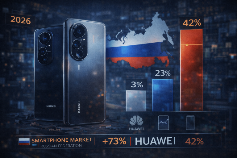 Устройства Huawei на российском рынке в 2026 году